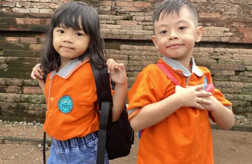 AULIA Learning Adventure at Brahu Temple