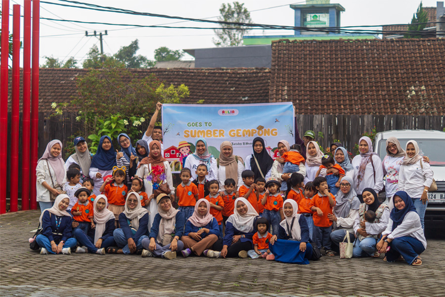 AULIA Preschool mempersiapkan acara besok pagi