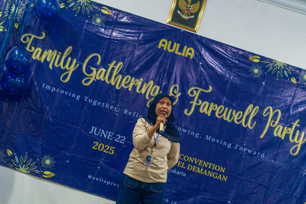 AULIA Preschool Family Gathering: Sambutan Kepala Sekolah