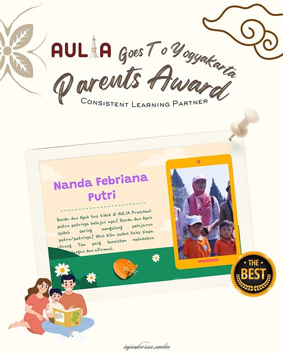 AULIA Preschool Family Gathering: Parents Award (1)