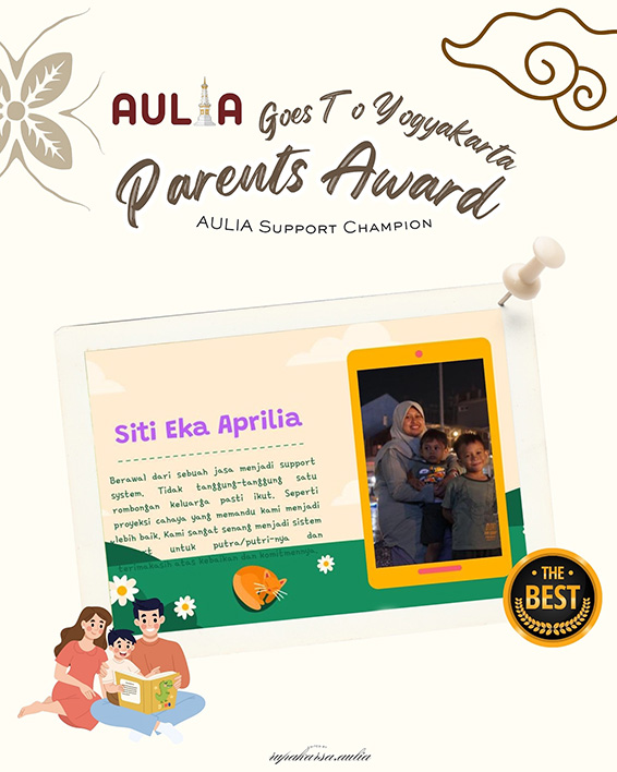 AULIA Preschool Family Gathering: Parents Award (2)